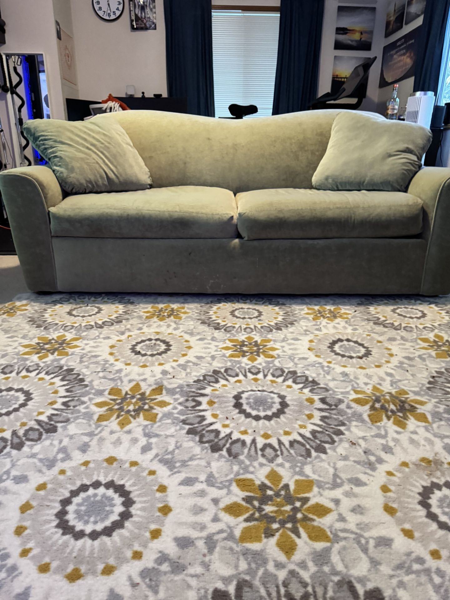 Free Sofa And Swivel Chair