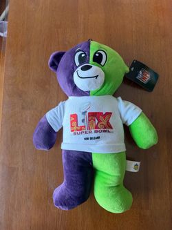 Super Bowl LIX New Orleans Plush Bear