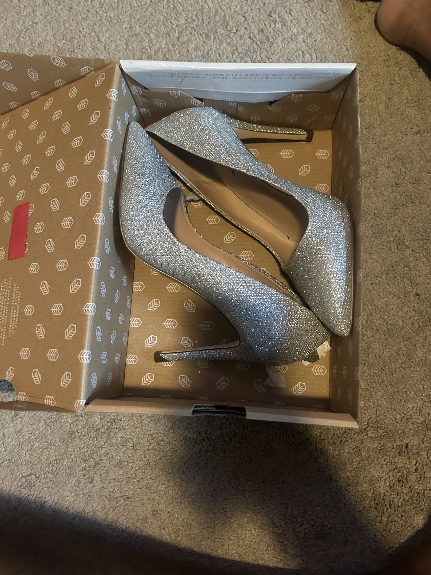 Glitter Heels Size 9