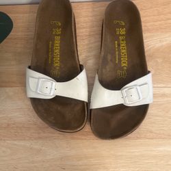 Birkenstock  Sandals White/Size:  38