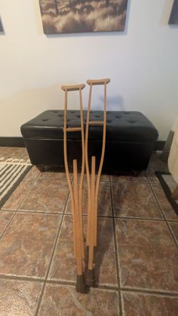 Wooden Crutches