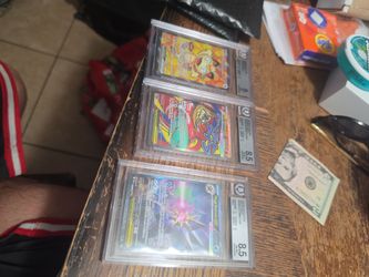 Graded pokemon cards