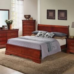 Louis Phillipe Queen Bedroom Set
