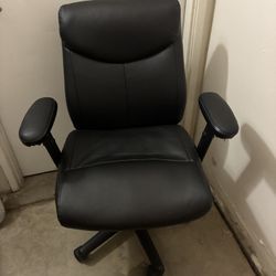 Black Officer Chair