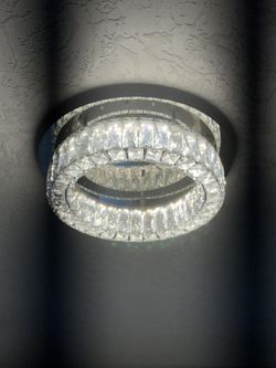 Crystal Ceiling Light