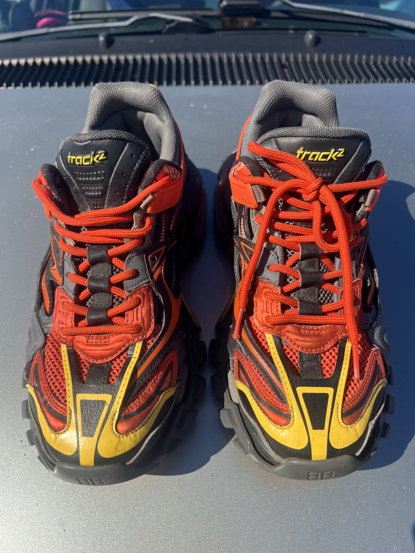 Balenciaga Track Orange Size