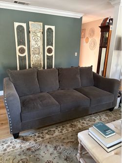 Coach and matching love seat