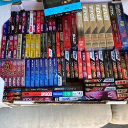 Recording Tape Cassette VHS 8mm Cdr 