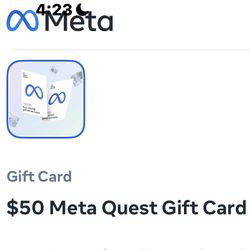 $50 Meta Quest Digital GIFT Card