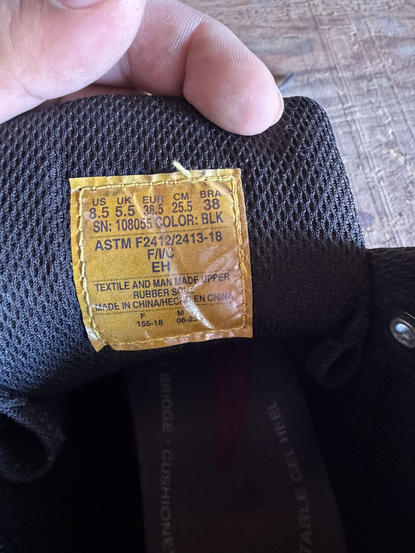 Skecher Steel Toe Size 8.5 Women