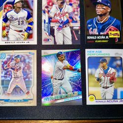 Ronald Acuna Jr.  6 Cards!!!