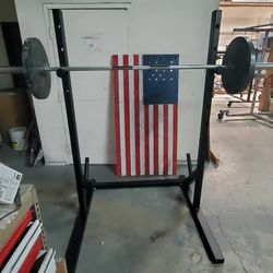 Commercial gym grade squat rack/Bench