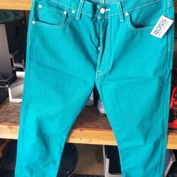 Levis 501 Natural Denim  W36 L30