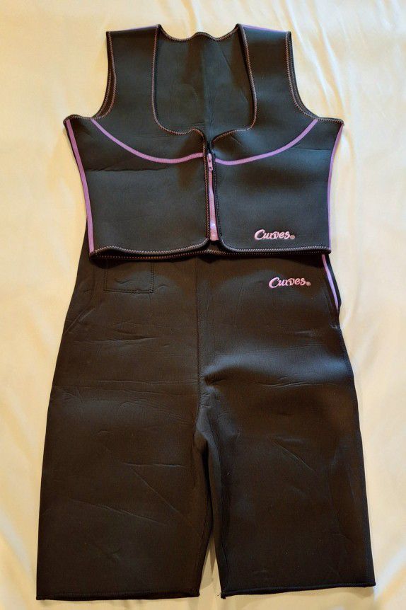 CURVES ULTIMATE TRIMMING VEST AND BOTTOM 