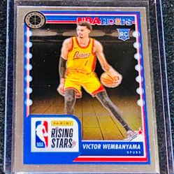 (RC) Victor Wembanyama Hoops Premium Stock Rising Stars