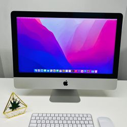 iMac 21” Desktop Apple Intel Core i5/8GB RAM/1TB Storage⚡️ Microsoft Office Word Excel,Logic,Final Cut🖥️1 Yr Wrnty✅$0Down Finance Available
