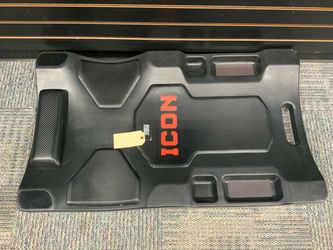 ICON 37 in., 400 lb. Capacity Premium Creeper, Black