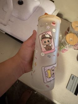 18oz frosted 20 oz non frosted labubu cups