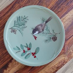 Portfolio by Pfaltzgraff Green Winterwood 8 1/4" Salad Plate