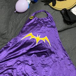 Purple Batgirl cape