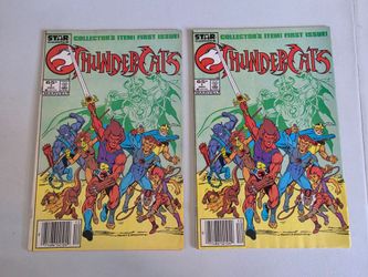 Thundercats #1 Newsstand First Printing Original 1985 Marvel Comic Book