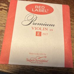 Red Label Premium 4/4 Violin E String New