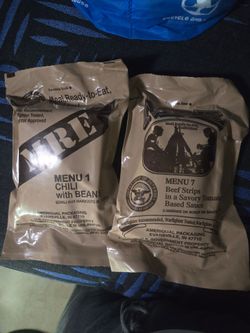 MRE Meal Ready to Eat.