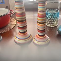Colorful Candle Holders 