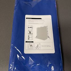 5x10 ft Blue Backdrop Curtains Premium Polyester Fabric With Rod Pocket 5’ wide x 10’ Height Photography Backdrop , Photography Background  