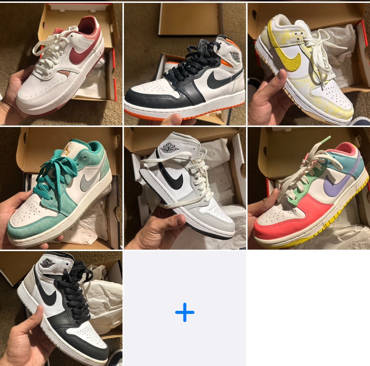 Dunks And Jordans 5.5/7w