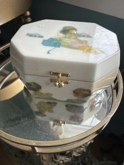 Vintage Mid Century Trinket box 