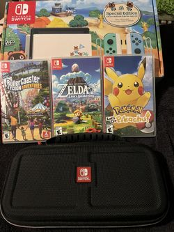NINTENDO SWITCH ANIMAL CROSSING LIMITED EDITION