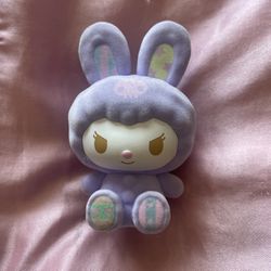 easter bunny kuromi figurine