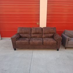 Couch Dark Brown - FREE Delivery San Jose