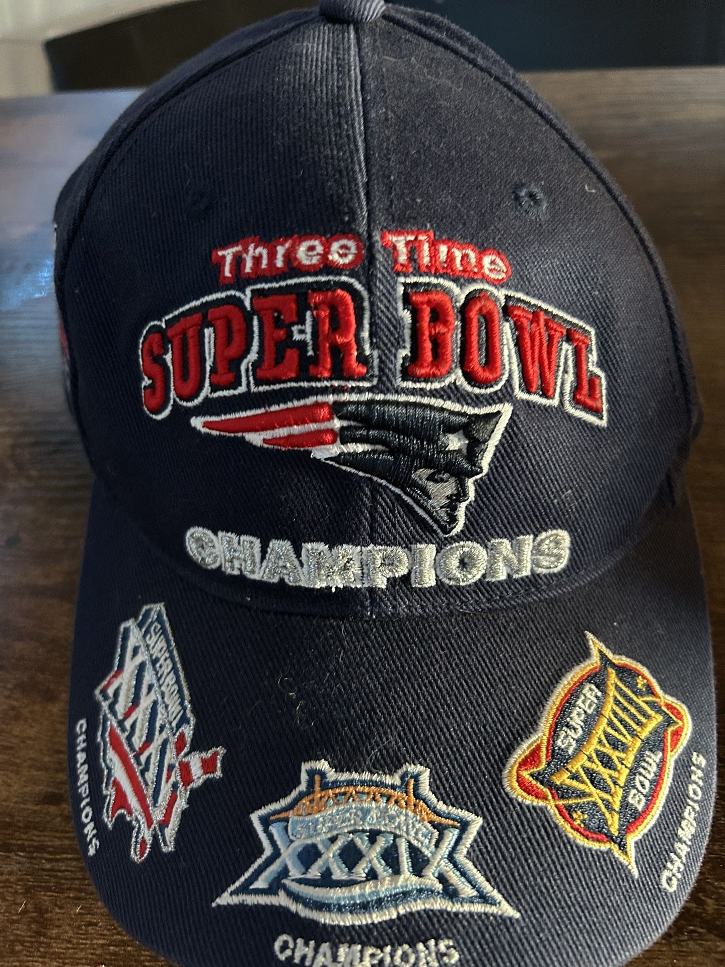 Vintage Super Bowl, Patriots hat