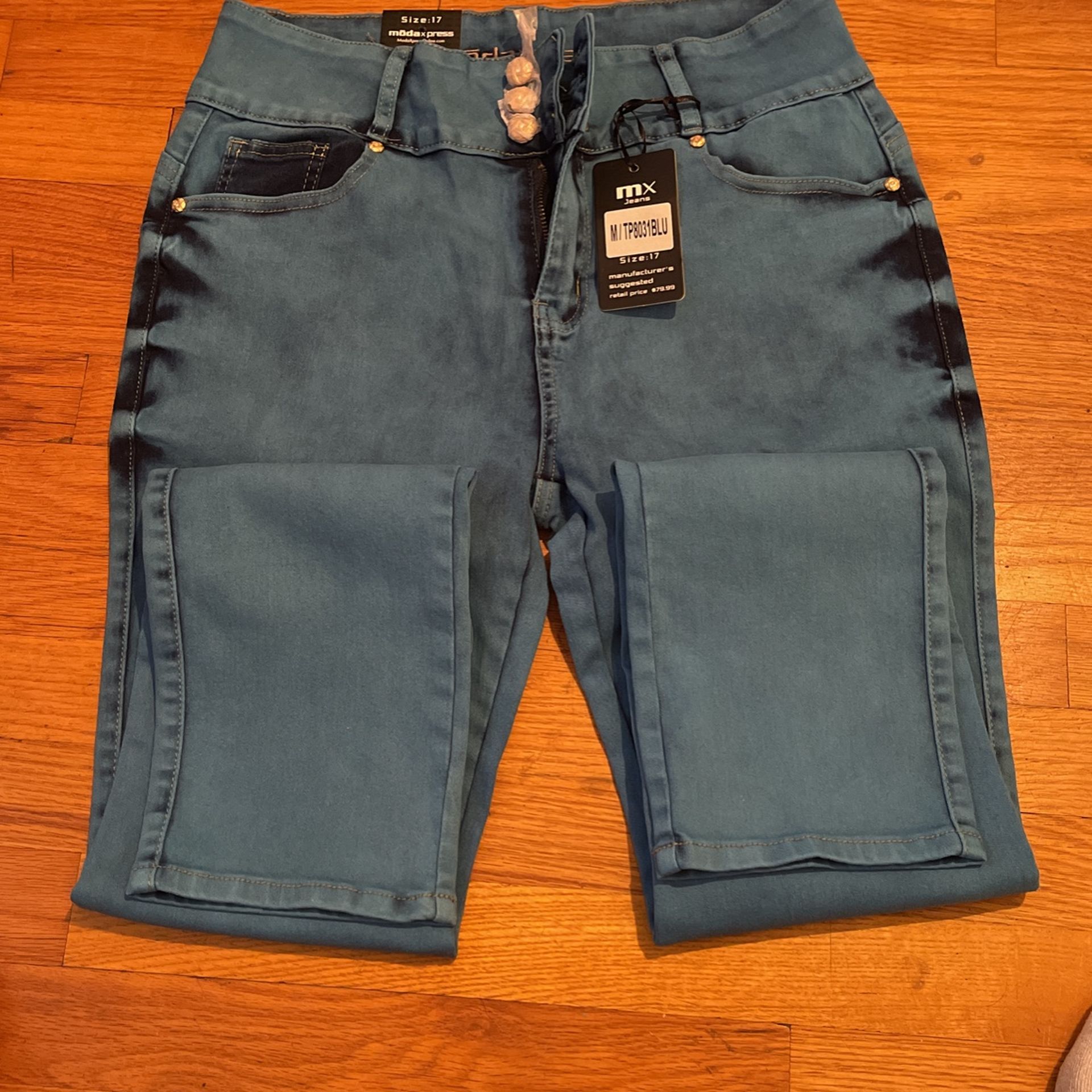 Women’s Acid Washed MX Jeans