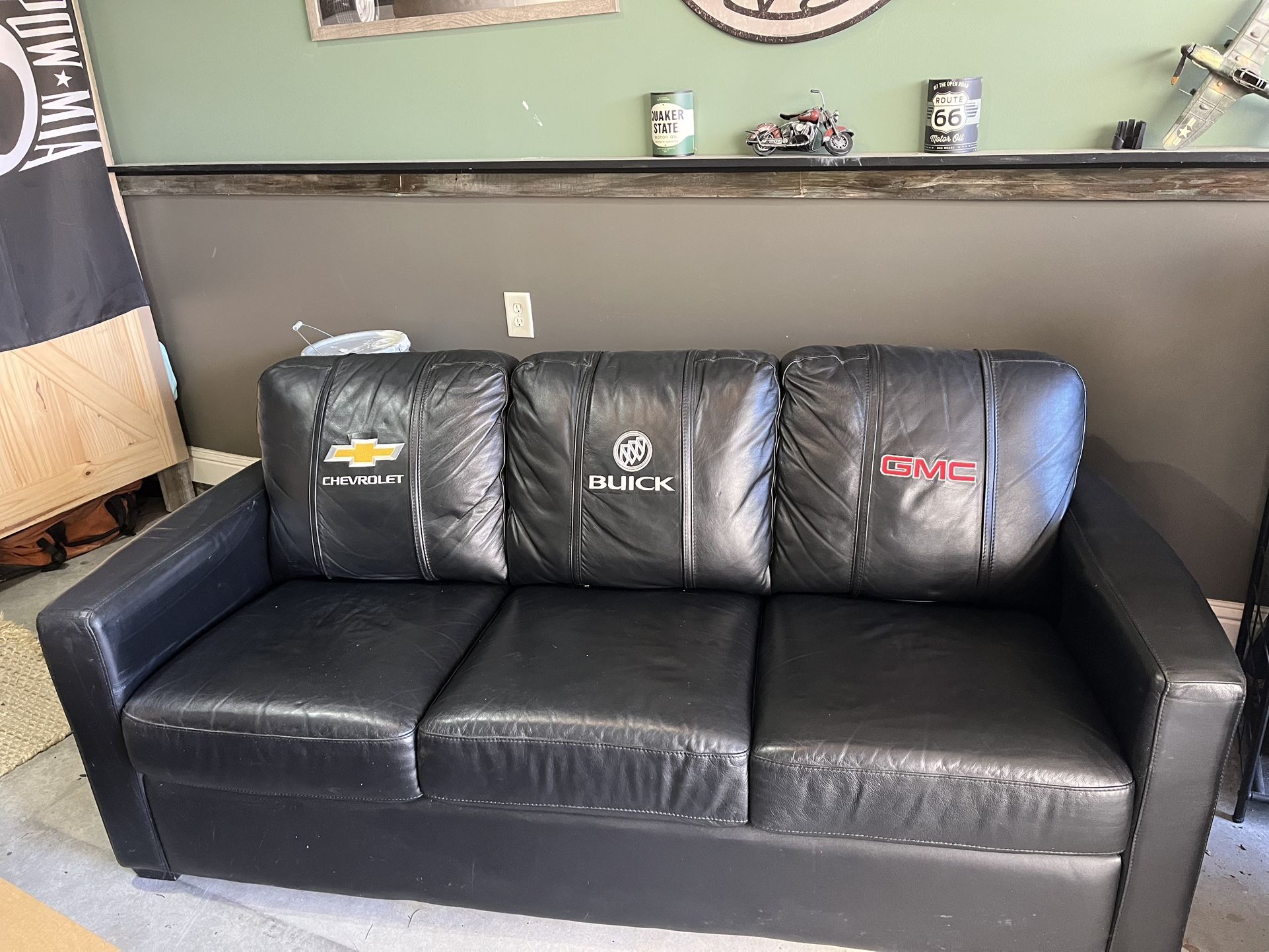 Leather Man, Cave Couch! 