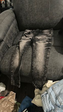 Boys black jeans size 4
