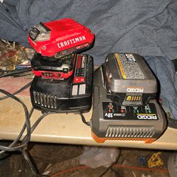 Chargers With Batteries   OBO