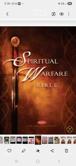 Spiritual warfare bible