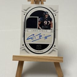 Chris Zorich National Treasures Auto BEARS