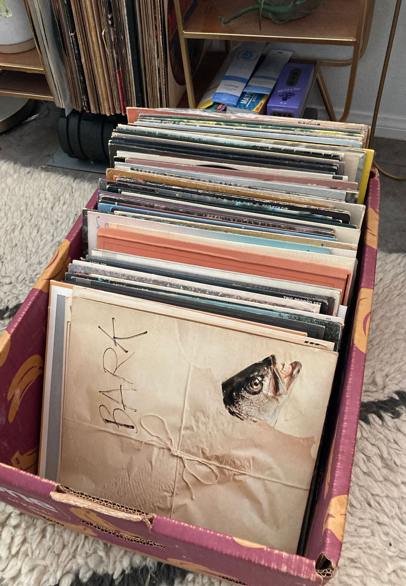 Assorted Records and Vinyl