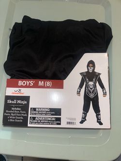 Skull ninja costume