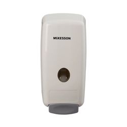McKesson Soap Dispenser White Plastic Manual Push 1000 mL Wall Mount