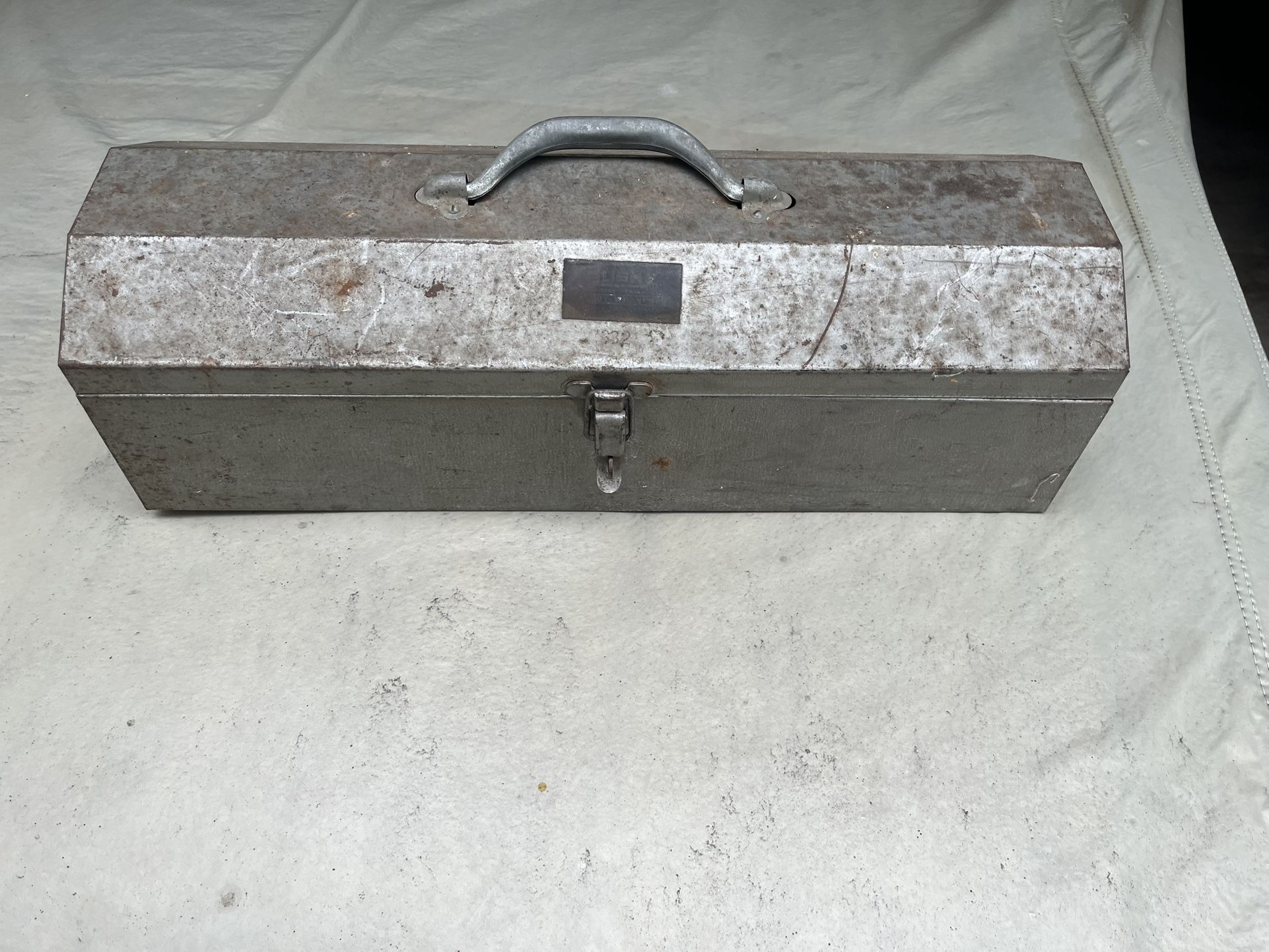 Old Husky Metal Tool Box