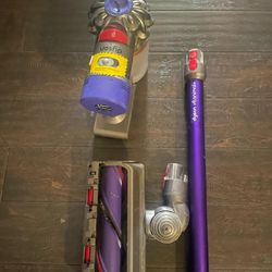 Dyson V8 Plus Cordless Vacuum, Silver/Nickel