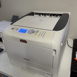 OKI White Toner Laser Printer