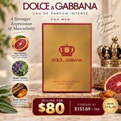 Dolce & Gabbana Eau de Parfum Intense for Men 50ml
