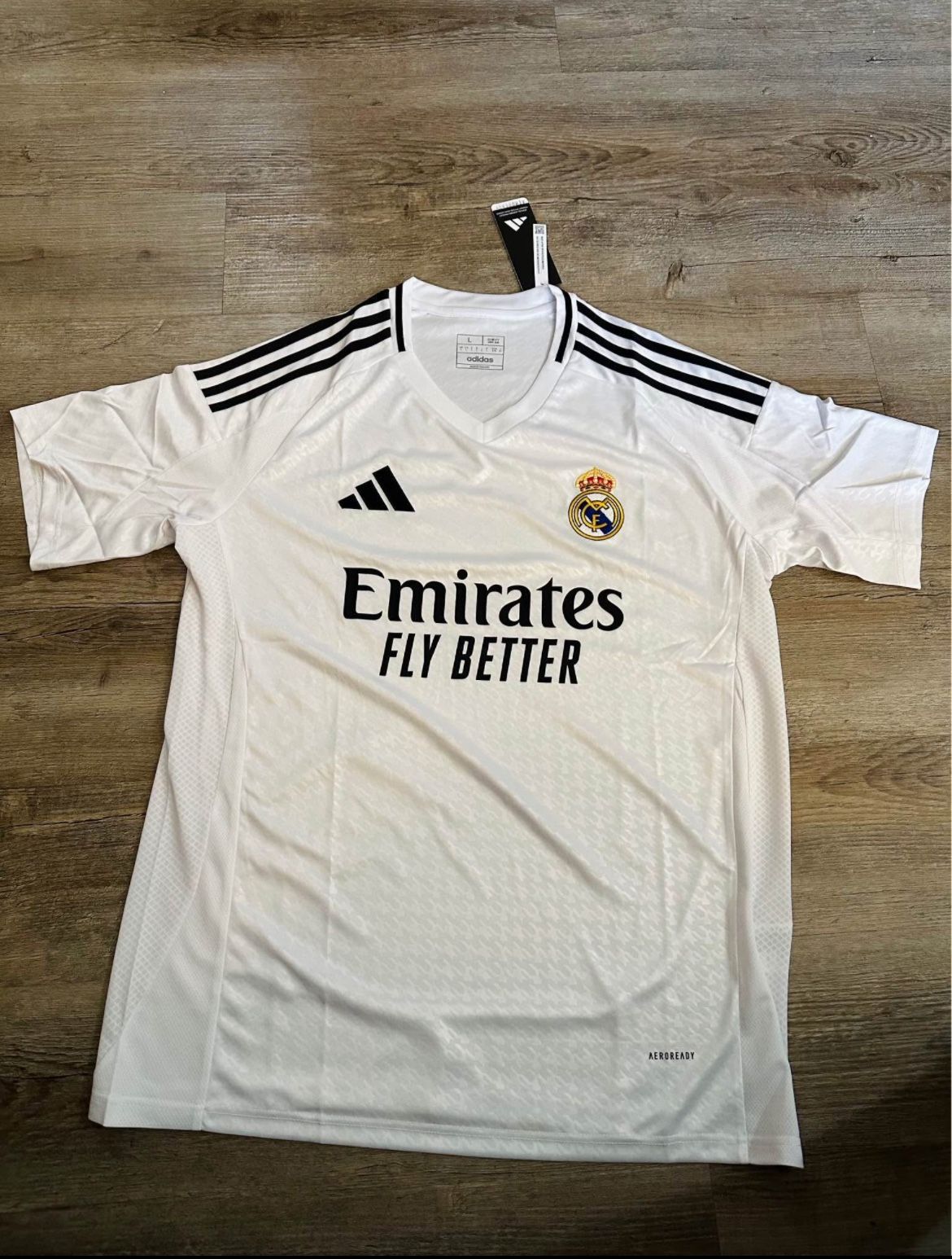 Real Madrid Jersey Size Large