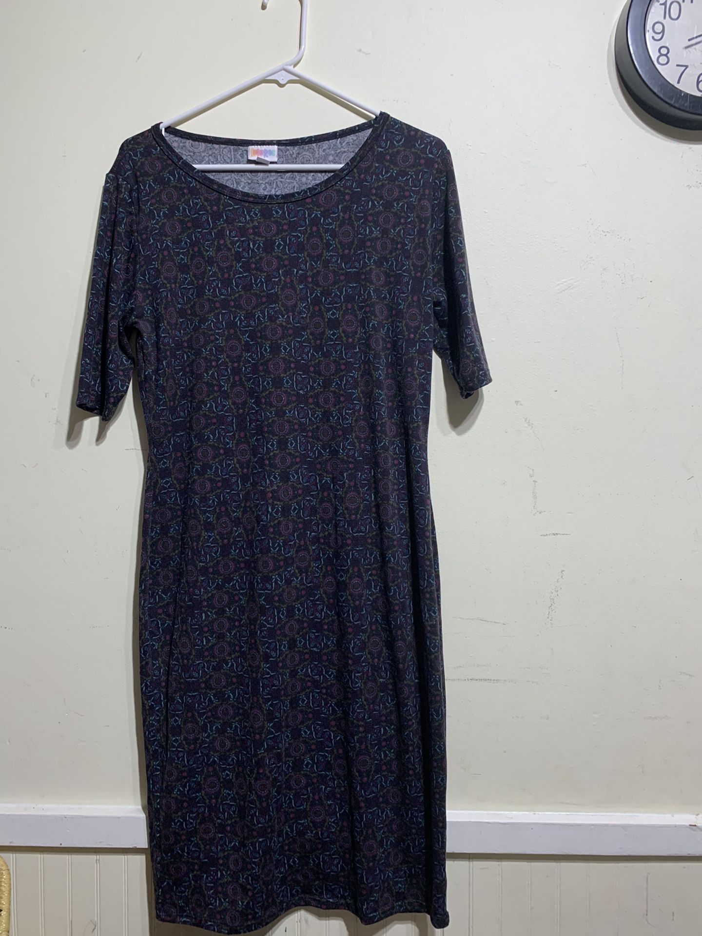 Lularoe Dresses | Lularoe Julia Dress Size: L 